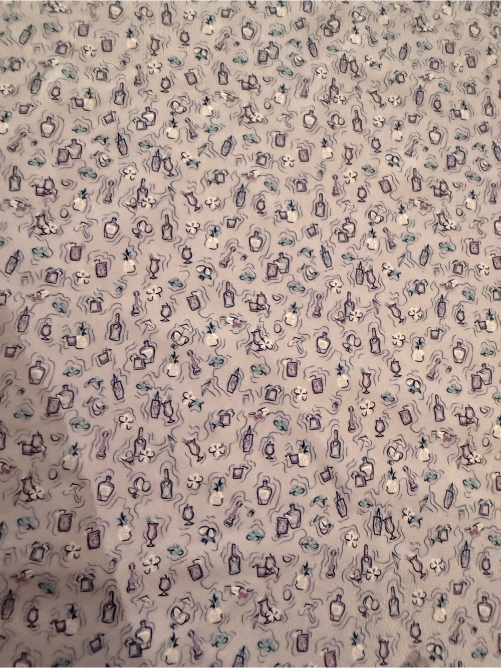 Peter Millar purple patterned polo size xl #146 - Picture 3 of 3